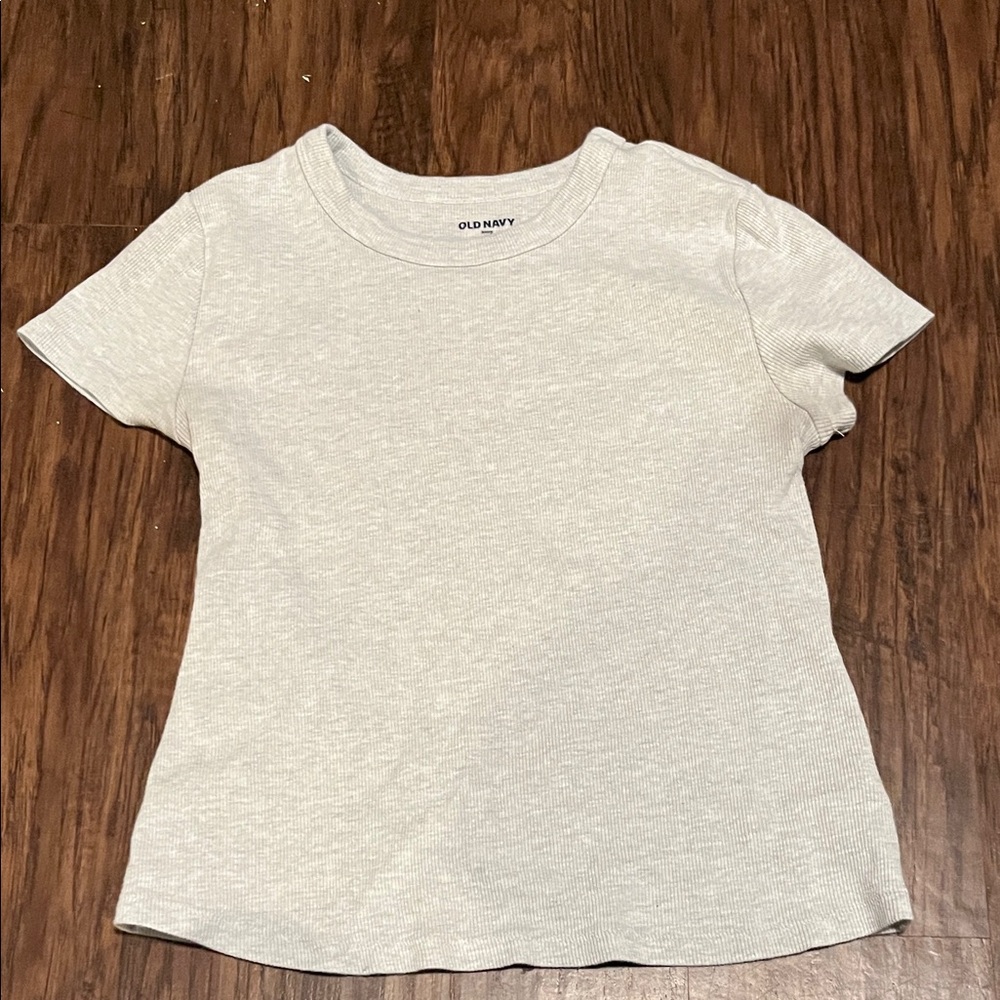 Old Navy Light Gray Tee